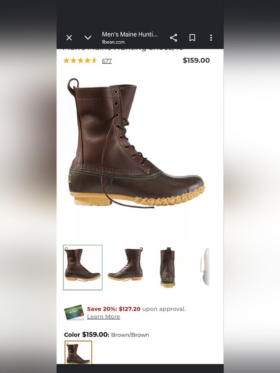 Unisex Waterproof Brown Lace-Up Duck Boots main image 8